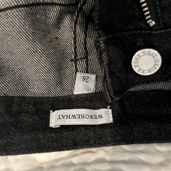 We Wore What Skinny Jean Flared Bottom - Picture 4 of 4